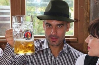 A dressing down from Guardiola – Bayern boss gets into the swing of Oktoberfest celebrations