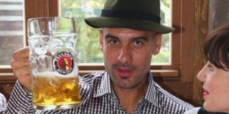 A dressing down from Guardiola – Bayern boss gets into the swing of Oktoberfest celebrations