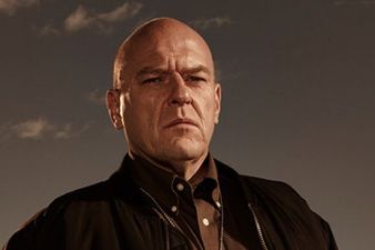 Pic: Breaking Bad’s Dean Norris shows off the brilliant and very Irish painting given to him on The Saturday Night Show