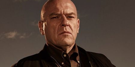 Pic: Breaking Bad’s Dean Norris shows off the brilliant and very Irish painting given to him on The Saturday Night Show