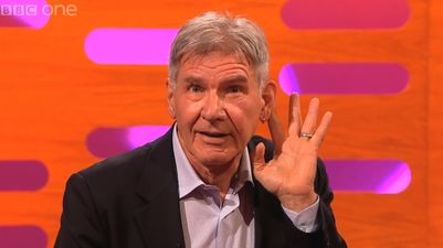 Video: Harrison Ford had great craic with some members of the audience on Graham Norton last night