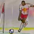 Video: Thierry Henry is the latest to be given the fantastic flipbook treatment