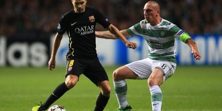 Iniesta taken aback over his Parkhead reception