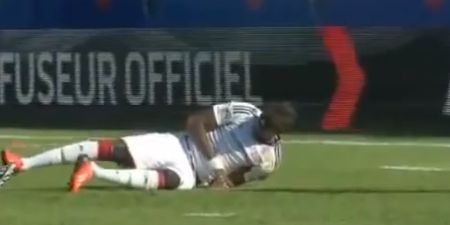 Video: MLS player suffers broken leg and dislocated ankle