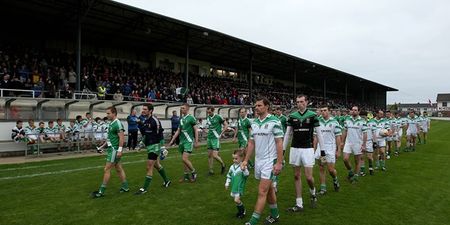 Pic: Kildare footballer goes for the retro socks look in the County Final