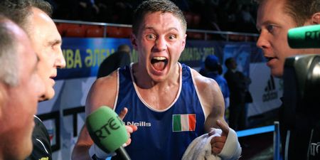 Battling Quigley has to settle for second as classy Kazakh claims gold