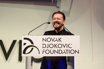 Video: David Blaine baffles Ricky Gervais with ‘needle through arm’ trick