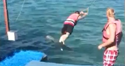 Video: Irishman’s waterskiing attempt on stag in Croatia ends in predictable and hilarious fashion