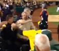 Video: Incredibly aggressive fan gets tasered at Major League Baseball game in California