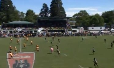 Video: Ridiculously strong winds lead to hilarious rugby restart in New Zealand