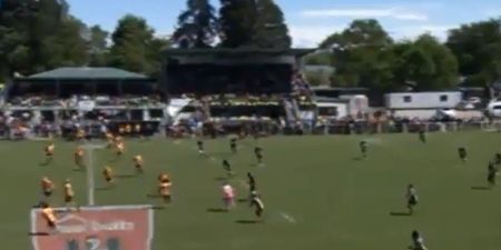 Video: Ridiculously strong winds lead to hilarious rugby restart in New Zealand