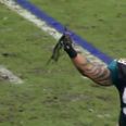 GIF: An NFL player pulls opponent’s dreadlocks off during a tackle