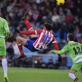 Video: Diego Costa scored with a spring-loaded bicycle kick last night