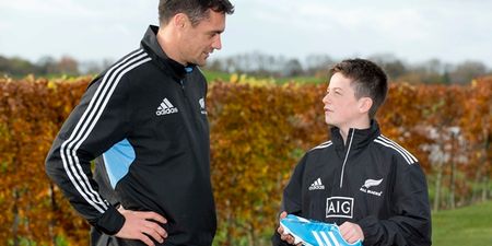 Dan Carter makes dreams come true for Dublin youngster