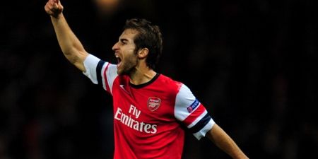 Sleeve it out; you can bet on Mathieu Flamini’s choice of arm wear against Cardiff
