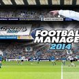 Pic: Football Manager commitment; lad plays in suit when team reaches Cup Final