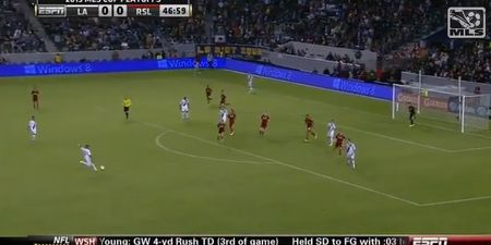 Video: Cracking 30-yard goal by LA Galaxy, and Robbie Keane had the assist