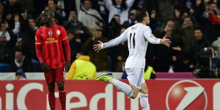 Video: Gareth Bale with a scintillating free-kick against Galatasaray