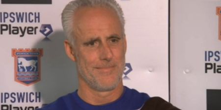 Video: Mick McCarthy gave a very bizarre response when asked about Roy Keane today