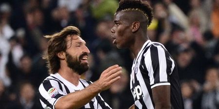 Video: Which of these golazos from last night is better, Paul Pogba’s or Andrea Pirlo’s?