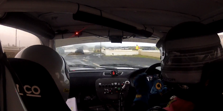 Video: Irish rally driver suffers nasty crash in Banna, Co. Kerry