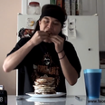 Video: Competitive eater eats The Rock’s cheat day meal in under 30-minutes