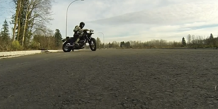Video: When motorcycle drifting goes wrong…