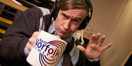 AH-HAAAA… ppy Christmas everyone! Norwich turns on its brilliant Alan Partridge-themed Christmas lights