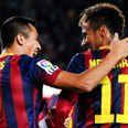 Video: Neymar’s lovely double nutmeg assist against Espanyol last night