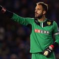 Video: Manuel Almunia responsible for hilarious ball-in-the-face goal during Leicester v Watford