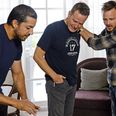 Breaking Blaine: Watch as David Blaine blows the minds of Bryan Cranston and Aaron Paul