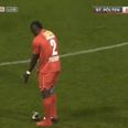 Video: Put a sock in it – a back-heeled goal from the Austrian league, minus a boot