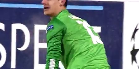 Video: Thibaut Courtois was responsible for a truly terrible Atletico Madrid own goal this evening