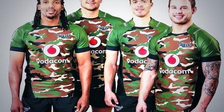 The Blue Bulls go for a military approach for away jersey