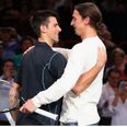 Video: Zlatan and Novak Djokovic go head to head on the tennis court