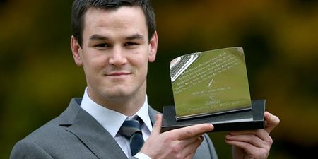 Sexton scoops Rugby Writers of Ireland Player of the Year award