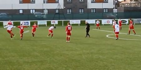 Video: Scottish youth team player scores brilliant goal after almighty goalmouth scramble