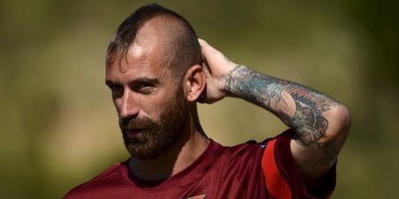GIF: Raul Meireles was sent off for a very nasty challenge last night
