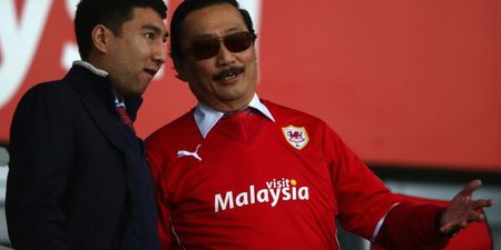 Vine: It looks like Vincent Tan was booing his own team after their draw with Sunderland