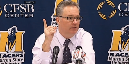 Video: College basketball coach goes on hilarious rant calling players “mama’s boys’”