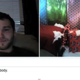 Remember the ChatRoulette ‘Wrecking Ball’ guy? He’s back with a festive video