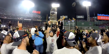 Video: The Boston Red Sox’s post-World Series celebrations look AMAZING
