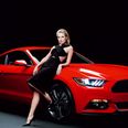 Video: Sienna Miller unveils the all-new Ford Mustang, the first to go on sale in Europe
