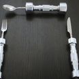 Want to keep in shape over Christmas? Then try dumbbell cutlery