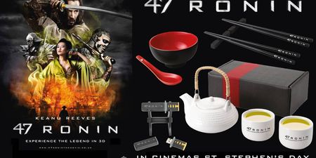 [Competition Closed]Unleash your inner Samurai with this 47 Ronin goodie bag