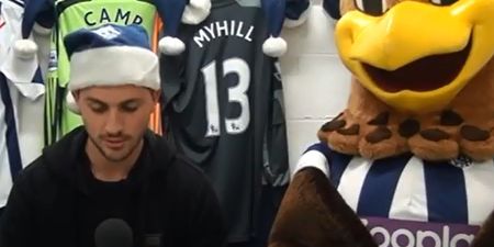 Video: Shane Long is easily the best singer in West Brom’s ’12 Days of Christmas’ bit