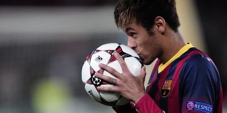 Pic: Neymar had some get-up on him after the Celtic game last night