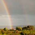 Breathtaking image of a rainbow just off the Galway to Clifden road today