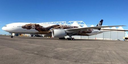 Lord of the Wings: Air New Zealand’s jumbo poster for The Hobbit is pretty spectacular