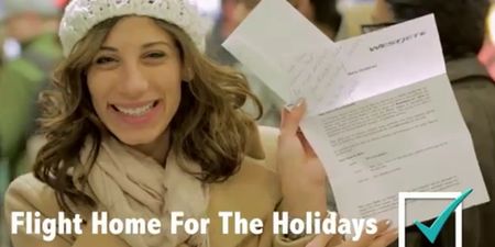 Airline surprises passengers in a fantastically festive way